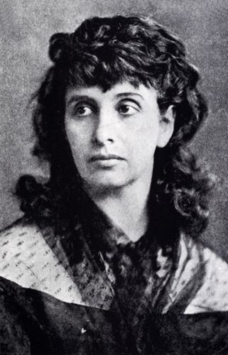Hedwig Dohm um 1870, Bild: http://www.zeno.org/Literatur/I/dohmhpor, Public domain, via Wikimedia Commons